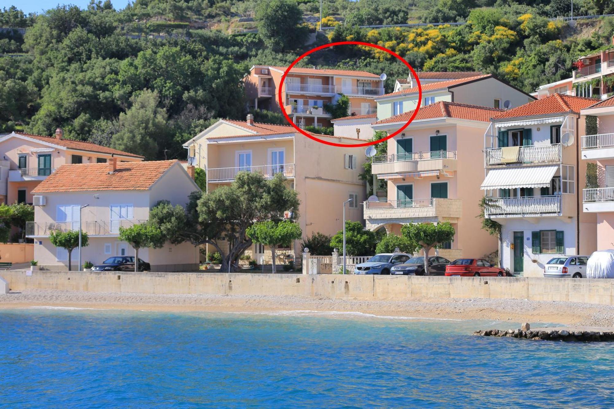 Apartments By The Sea Podgora, Makarska - 2594 Kültér fotó